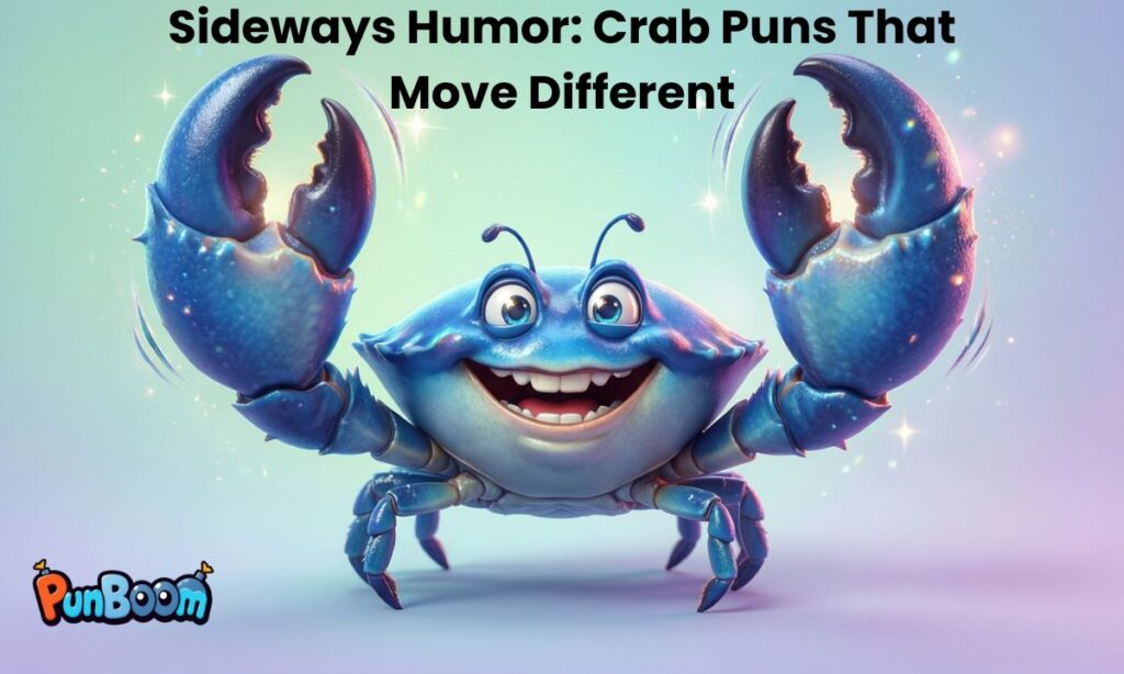 Sideways Humor Crab Puns That Move Different