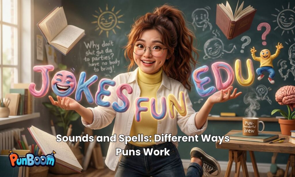 Sounds and Spells Different Ways Puns Work