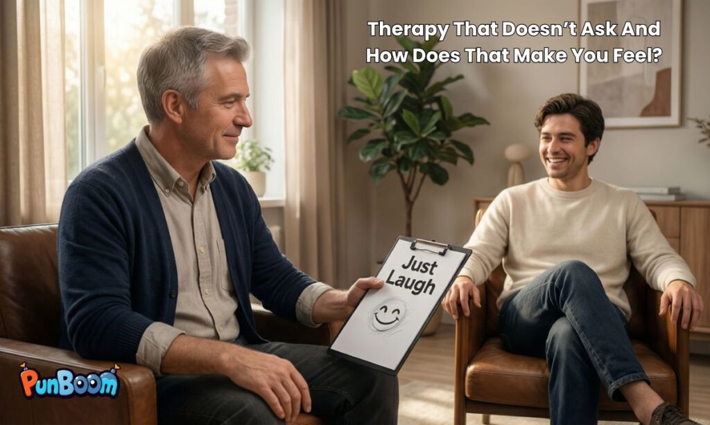 Therapy That Doesn’t Ask And How Does That Make You Feel
