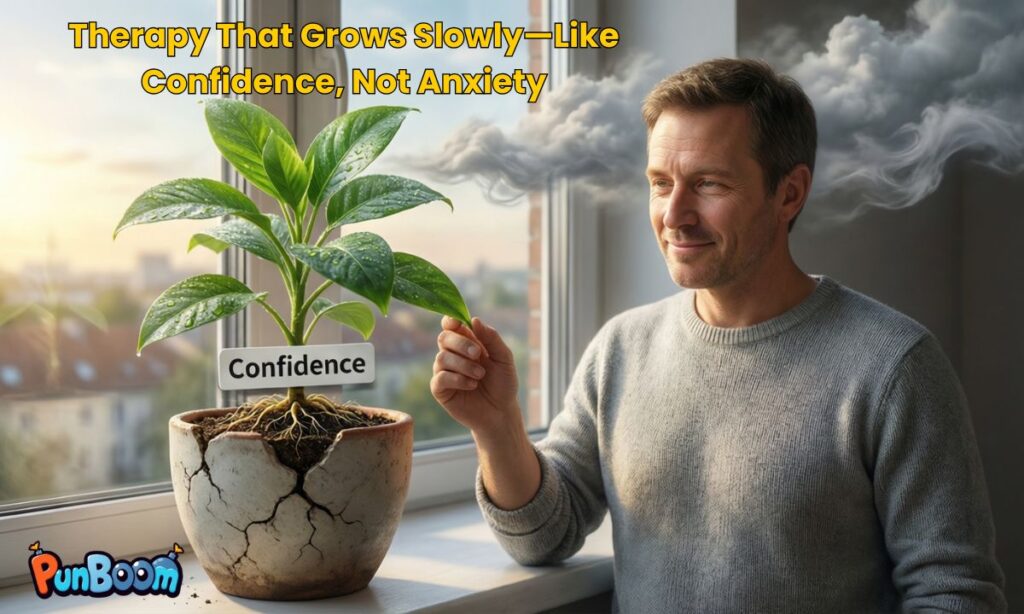 Therapy That Grows Slowly—Like Confidence, Not Anxiety
