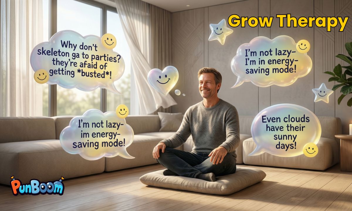 Therapy Without the Couch Grow Therapy Through Laughter