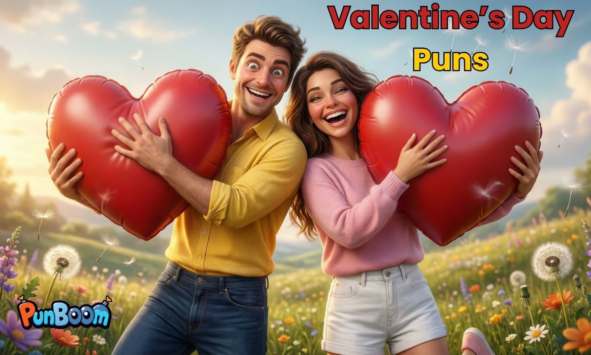 Valentine’s Day Puns Funny, Cute, and Cheesy Love Jokes