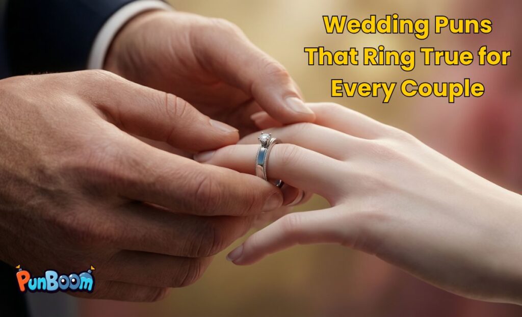 Wedding Puns That Ring True for Every Couple
