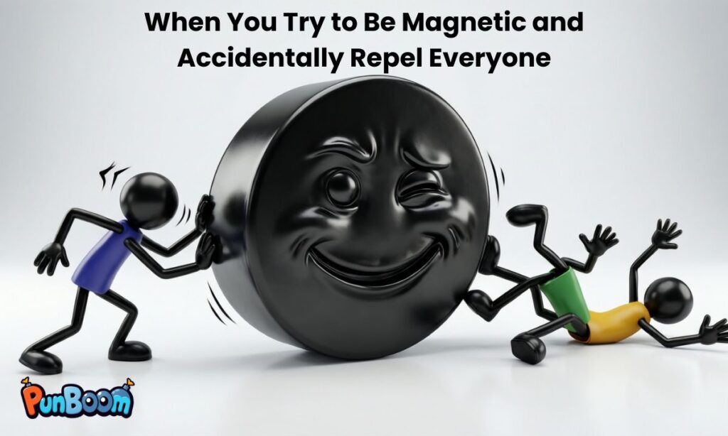 When You Try to Be Magnetic and Accidentally Repel Everyone