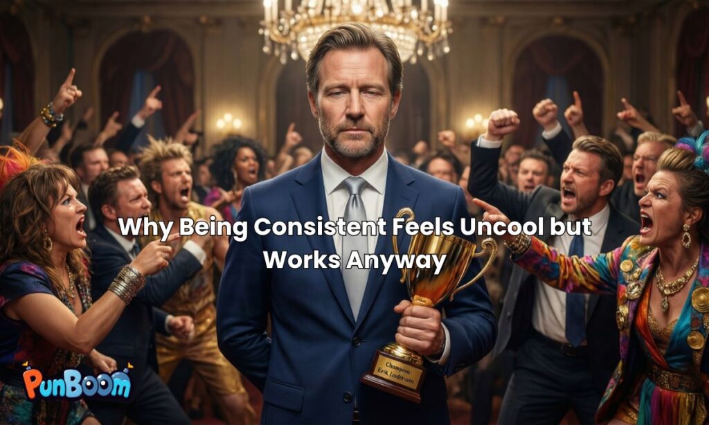 Why Being Consistent Feels Uncool but Works Anyway