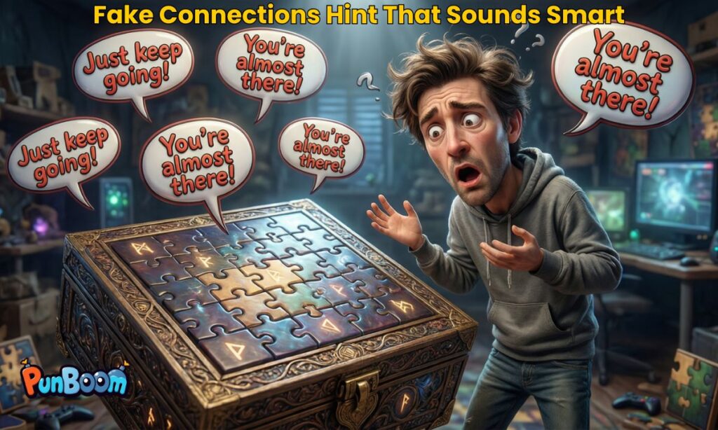 Fake Connections Hint That Sounds Smart