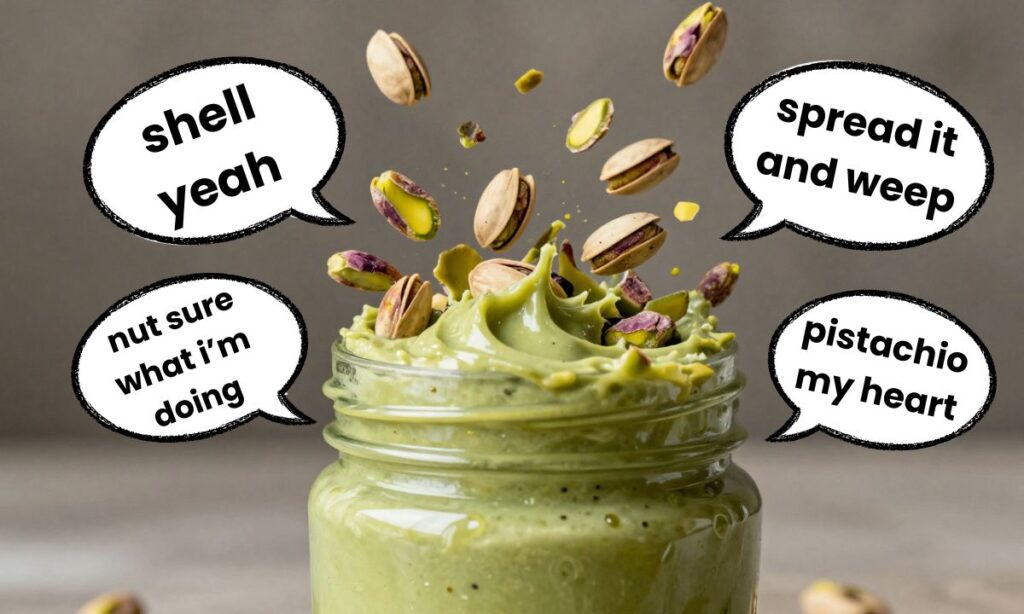 High-Density Pistachio Cream Puns (Brace for Impact)