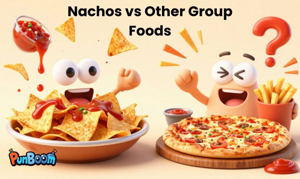 Nachos vs Other Group Foods