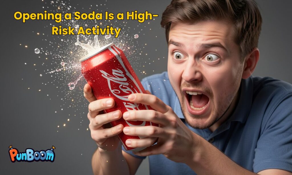 Opening a Soda Is a High-Risk Activity