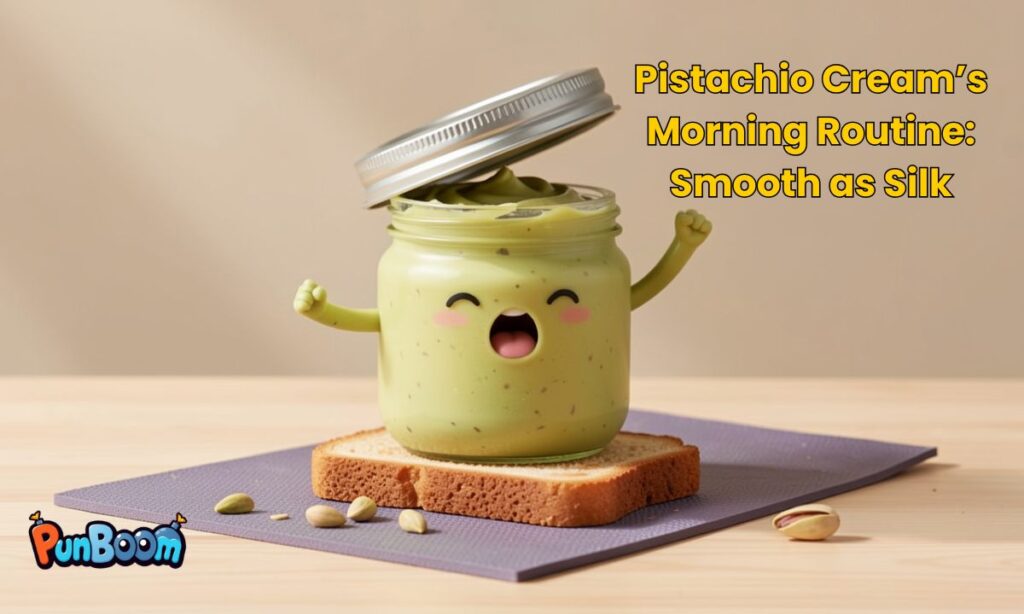 Pistachio Cream’s Morning Routine Smooth as Silk