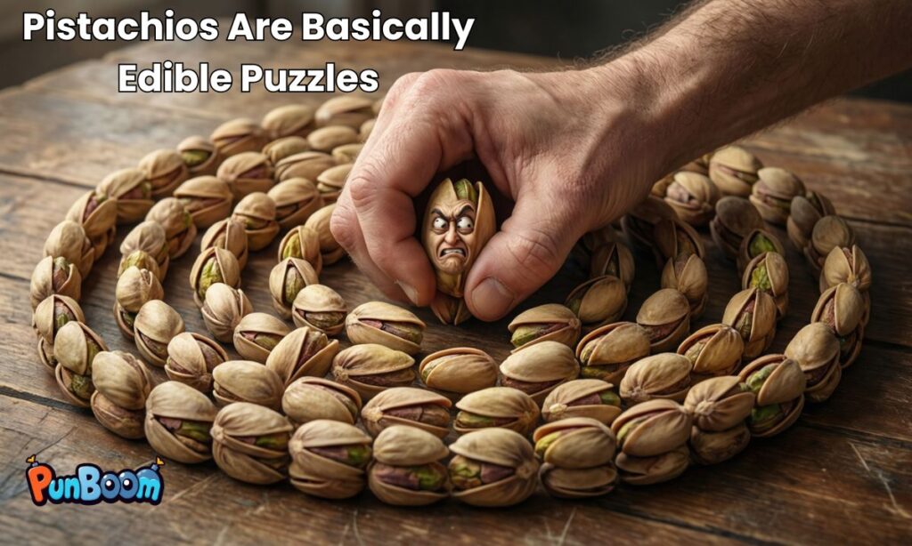 Pistachios Are Basically Edible Puzzles