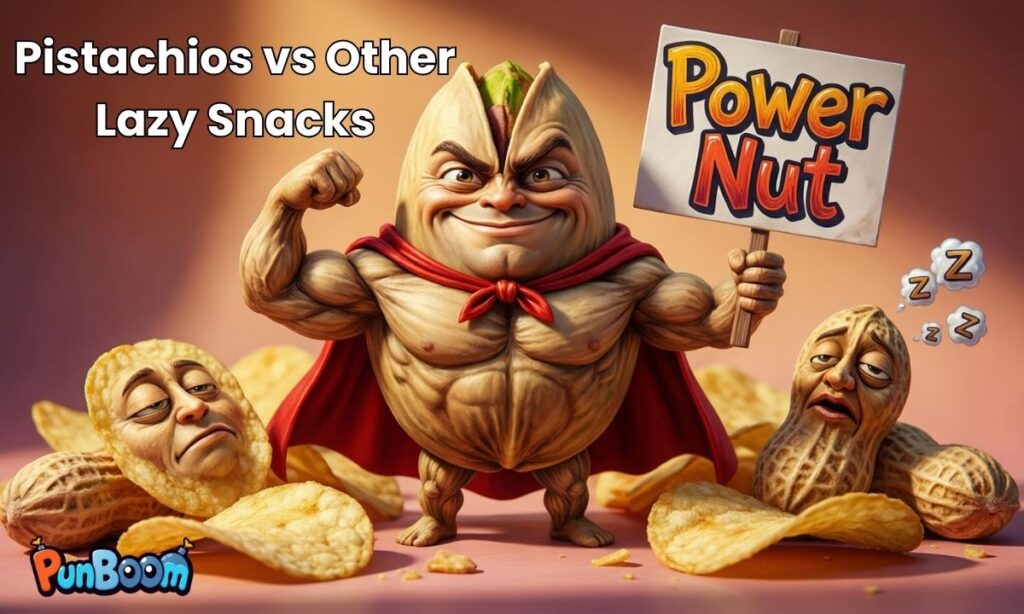 Pistachios vs Other Lazy Snacks