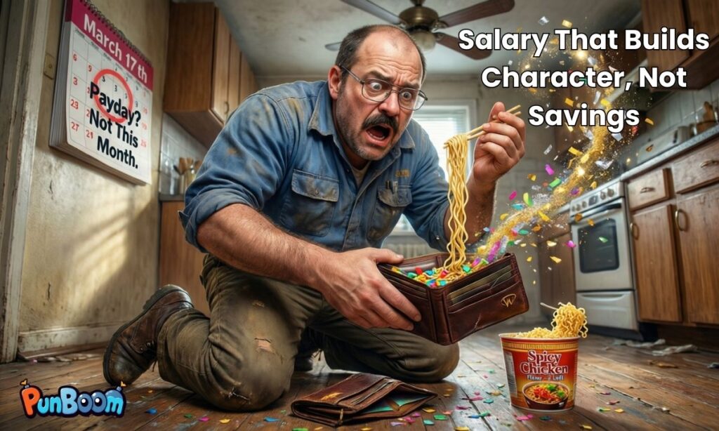 Salary That Builds Character, Not Savings