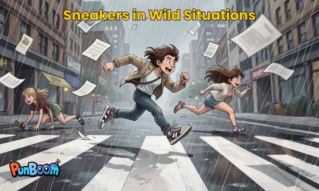 Sneakers in Wild Situations