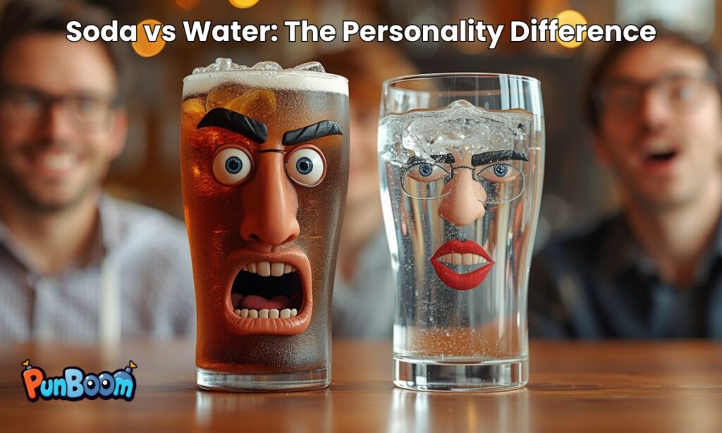 Soda vs Water The Personality Difference