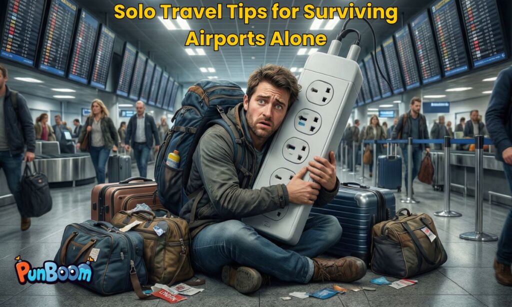 Solo Travel Tips for Surviving Airports Alone