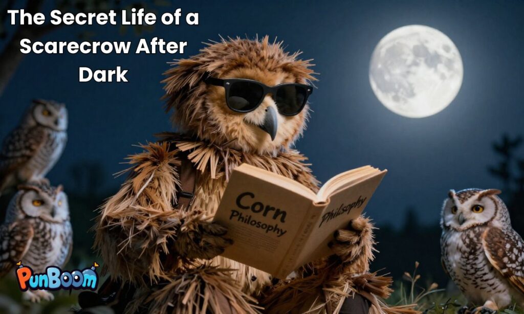 The Secret Life of a Scarecrow After Dark