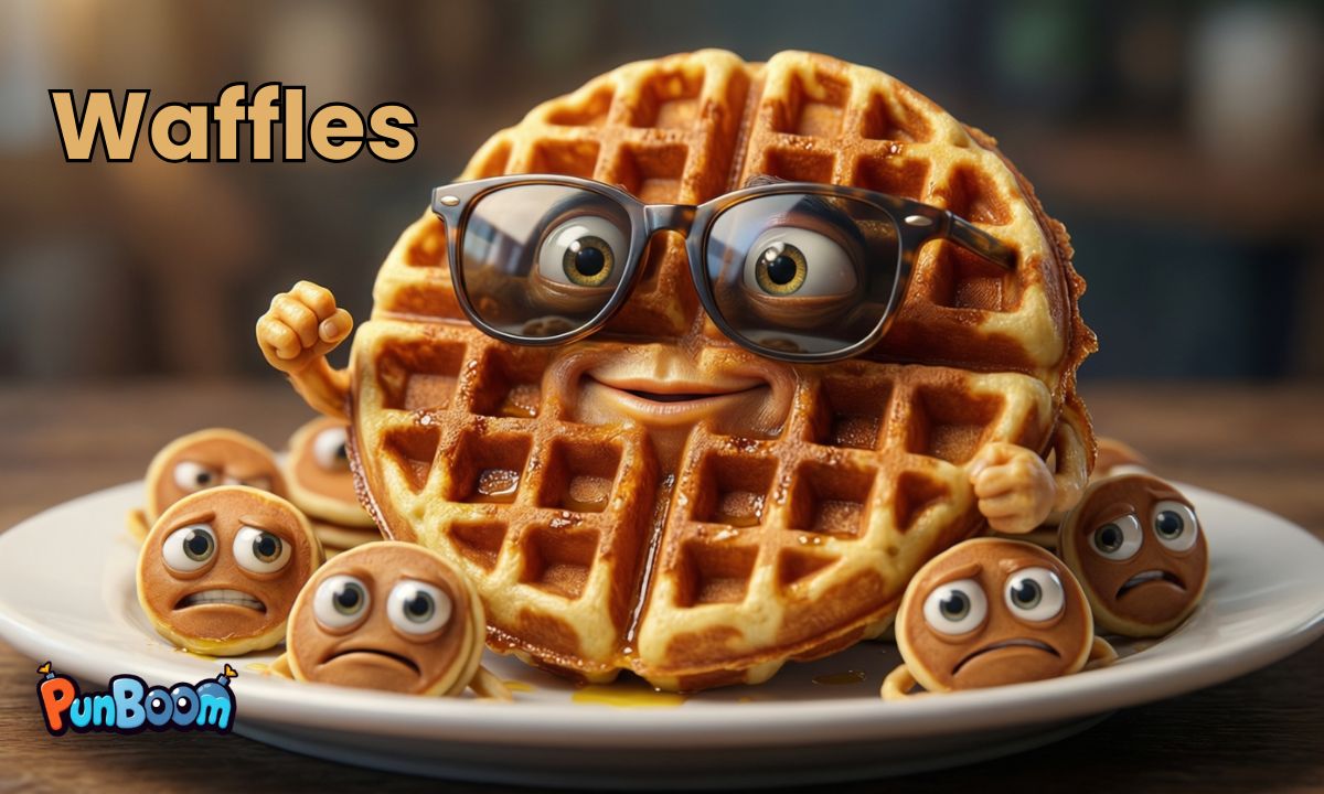 Waffles Pancakes With Commitment Issues