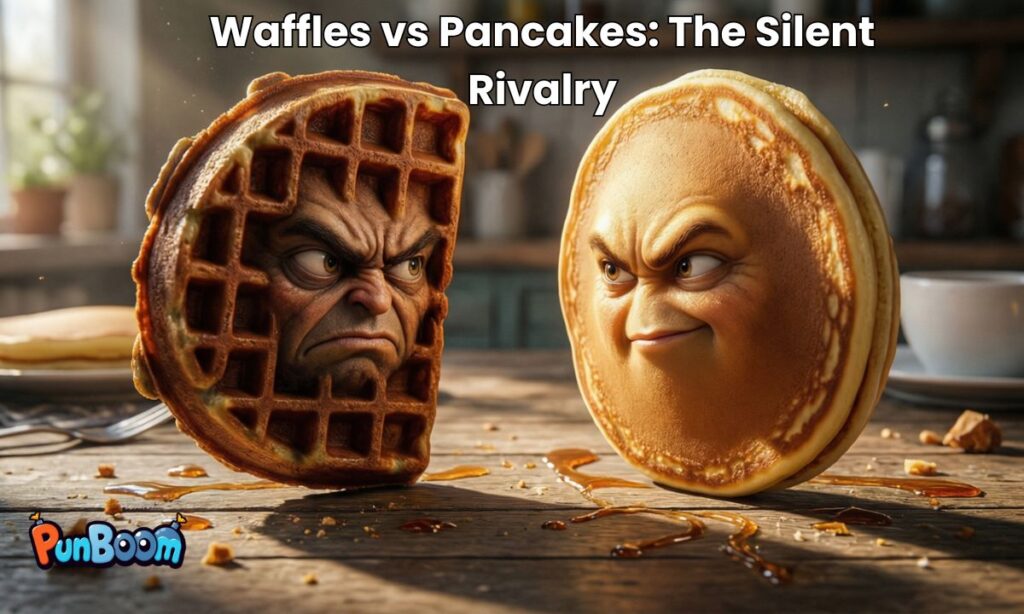 Waffles vs Pancakes The Silent Rivalry