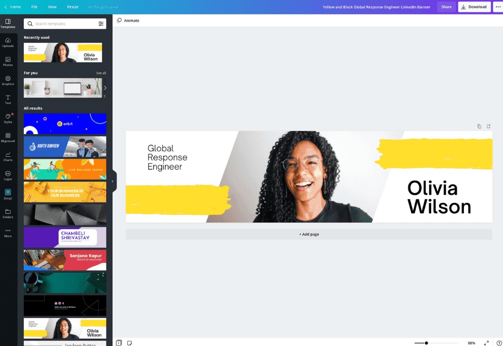 How to Design a Custom LinkedIn Banner Using a Free Online Banner Maker?