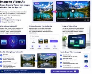 Image to Video AI: Create Stunning Videos with an AI Video Generator Free No Sign Up